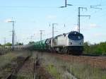 Grey Tiger 250 006, 2007 in Berlin Wuhlheide with a cargo train