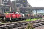 294 854 with molten steel train shunts at Vlklingen on 16 September 2011.