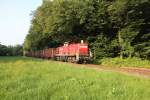  294 794-3 drive with a short freight train from Marienloh to Paderborn North station.
12.7.2013