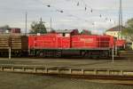 DB 294 867 shunts at Plattling on 15 September 2015.