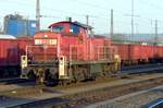 DB 294 705 shunts in Dillingen (Saar) on 29 March 2017.
