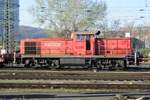 DB 294 756 shunts in Völklingen on 28 March 2017.