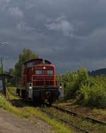 294800-8 (V90 repowers) DB Schenker on 08.08.2011 in Kreuztal .