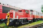 On 28 May 2006, ex-DB 335 200 stands in Darmstadt-Kranichstein.