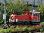 The little shunter 335 177-2 pictured at Regensburg on September 11th, 2010.