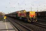 Eisenbahn+Hafen 546 enjoys the Sun at Oberhausen Osterfeld Sd on 7 January 2014.