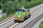 Dortmund Railway locomotive 402 here in Essen Altenessen on the path towards Dortmund.