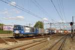 RurTalBahn V 203 passes through Dordrecht Centraal on its way to Kijfhoek yard on 27 September 2009.