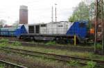 Heading a coal shuttle for Oberhausen West, RBH 904 leaves Gladbeck West on 9 April 2014.
