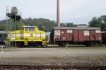 OPEL V28-105 stands in the railway museum in BOchum-Dahlhausen on 16 September 2016.