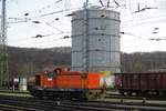 SaarStahl 73 stands before a huge tank in Völklingen on 30 March 2017.