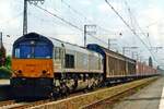 On 8 May 2009 OPEL 266 452 thunders through Emmerich toward Antwerpen-Oorderen.