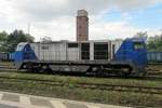 RBH 901 runs light through Gladbeck West on 9 May 2015.