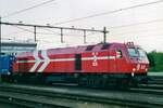 On 4 March 2000 HGK DE13 -former test loco 240 003- stands at Sittard.
