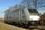 On 8 March 2015 RheinCargo DE 804 stands at Zevenaar.