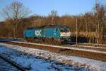 Lazy on a sunny afternon is RDC 2700-03 'SANDY' at Nieb�ll on 15 February 2026.