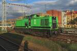 V 100-BUG-02 takes a sun bath at Berlin-Lichtenberg on 18 september 2022.