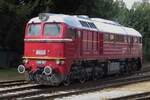 Erfurter Bahn Service V 200 507 was guest in Benesov u Prahy during STEAM-53 on 11 September 2022.