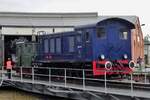 Former BAOR V36 274 stands during a down poor on the turn table at the Bw Arnstadt on 19 September 2015.