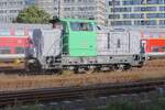 Vossloh rail Services 650 301 -rented by DB Regio- runs round at Berlin-Lichtenberg on 18 September 2022.