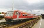 610 518 at Schwandorf on a grey 28 May 2009.