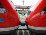 The coupling between two 612er.
Munich main station, May 23rd 2013.