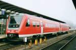 Scanned picture of DB 612 093 at Marktredwitz on 26 December 2003.