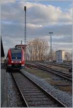 The DB 612 161 in Lindau.
16.03.2018
