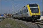 The DB VT 612 605 on the way to Singen by Neunkirch. 

25.03.2021