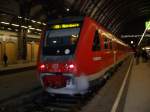 612 572 am 05.01.2009 in Dresden Hbf nach der Ankunft aus Nrnberg und vor der Rckfahrt nach Nrnberg              M.Kretschmer Sulzbacha.d.Murr