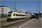 The DB 612 103 from Ulm to Basel Bad Bf in Friedrichshafen Stadtbahnhof.