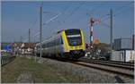 The DB 612 605 by Neunkirch (Klettgau /Switzerland) on the way to Singen Htw.