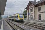 The DB 612 008 on the way to Basel Bad Bf in Wilchingen-Hallau (Klettgau).