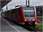 612 506 is waiting for passengers at the main station of Koblenz on June 26th, 2011.