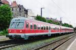 On 24 May 2006 DB 614 039 stands in Fürth (Bay).