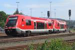 On 20 May 2018 DB 641 040 quits Neuenmarkt-Wirsberg.