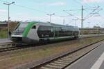 S-Bahn 641 011 stands at Halle (Saale) Hbf on 26 May 2025.