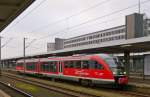 . 642 188  Joseph von Fraunhofer  as RB 35 to Stendal is waiting for passengers in Braunscheig main station on January 5th, 2015.