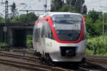 VolmetalBahn 1003 leaves Neuss on 22 May 2017.