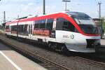 On 22 May 2017 ex-VolmeTalBahn 1012 cals at Neuss Hbf. Since 2021, these DMUs are active in Romania.