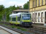VT 650.701 is standing in Oberkotzau on May 21th 2013.
