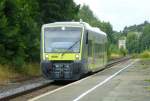 VT 650.701 is driving in Oberkotzu on July 11th 2013.