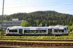 OSB 650 678 stands at Hausach on 4 May 2011.