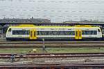 SWEG 650-576 leaves Offenburg for Strasbourg on 21 February 2020.