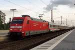 DB 101 059 calls at Celle on 8 September 2015.