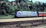 101 055-0 at Geislingen/Steige, May 29th, 2001.
