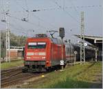 The DB 101 016-4 with his IC in Rostock.
30.09.2017