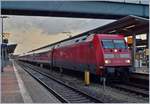 The DB 101 083-4 with a  Nürnberg-München-Express  in Ingolstadt.