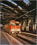 The DB 101 078-4 in Berlin Ostbahnhof.