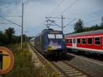 BR 101 101 mit IC nach Karlsruhe   bei der Durchfahrt in Sulzbach an der Murr am 16.08.2009